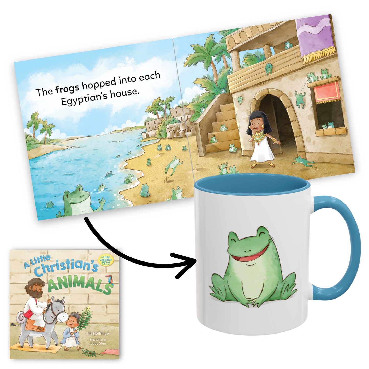 Mug - Cute Frog Design for Kids and Adults