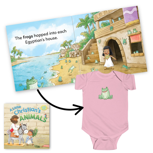 Cute Frog Infant Bodysuit Onesie - Baby Shower Gift and Newborn Outfit