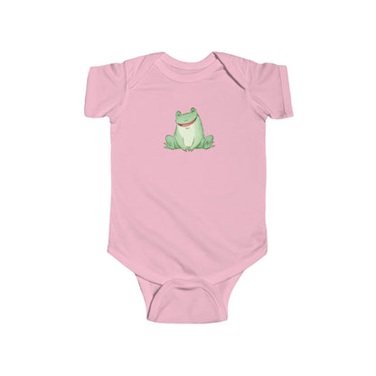 Cute Frog Infant Bodysuit Onesie - Baby Shower Gift and Newborn Outfit