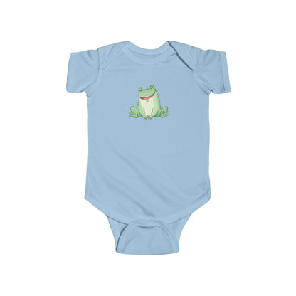 Cute Frog Infant Bodysuit Onesie - Baby Shower Gift and Newborn Outfit